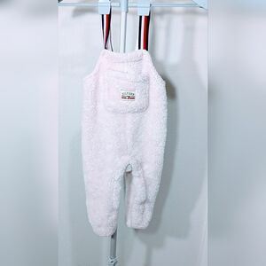 Tommy Hilfiger Pink Fleece Overalls